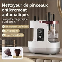 Machine Nettoyeuse de Pinceaux Électrique 3-en-1