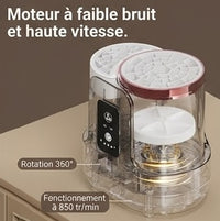 Machine Nettoyeuse de Pinceaux Électrique 3-en-1